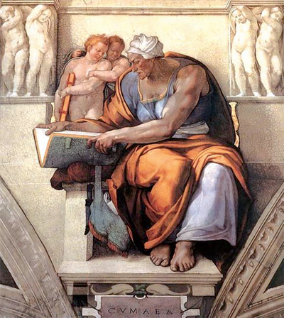 Sibilla Cumana, Michelangelo Buonarroti, Cappella Sistina