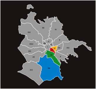Mappa del territorio